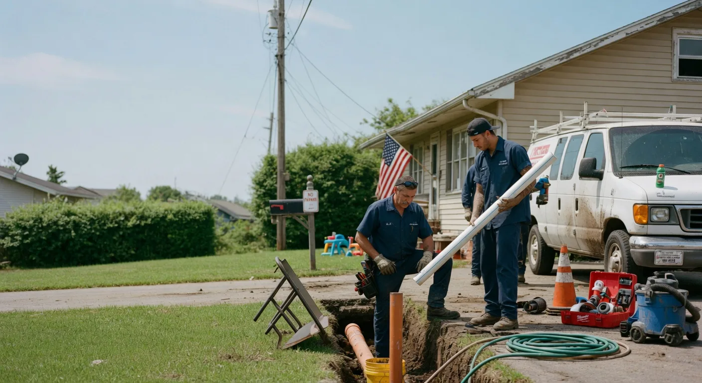 Sewer Line Inspection in Fredericksburg, IN